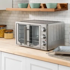 Forno E Fritadeira Sem Óleo Oster 42l French Door 2 Em 1 Cor Prateado - Imagem 7