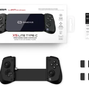 Controle Gamepad GameSir X5 Lite USB-C Android iPhone 15/16 Mobile Hall Effect Turbo Leve Preto - Imagem 7
