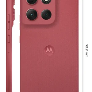 Smartphone Motorola Moto G86 5g + Moto Buds - 256gb 24gb (8gb Ram+16gb Ram Boost) Tela 1.5k Poled, 50mp Sony Camera Ois Moto Ai, Videos Em 4k, Ip68 + Ip69 - Vermelho - Imagem 6