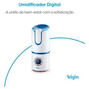 Umidificador Ar Ultrassônico Digital Elgin 2,5l Bivolt Cor Branco - Imagem 6