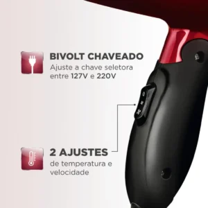 Secador Max Travel Mondial 1200W SC-10 - Imagem 4
