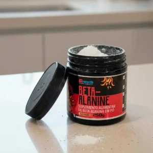 Beta Alanina 250g Growth Supplements - Sem Sabor em Pó - Imagem 3