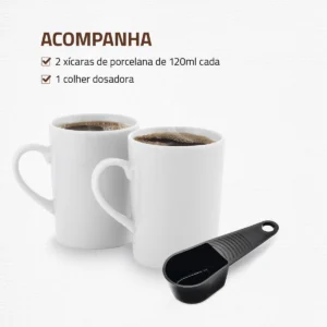 Cafeteira Elétrica C-42 com 2 Xícaras Mondial Cor Vermelho - Imagem 4