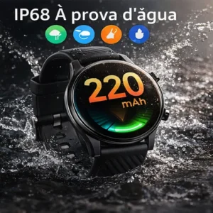 Relógio Inteligente Smartwatch Redondo Peje Pro Amoled Nfc - Imagem 4