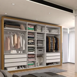 Guarda-roupa Casal Classic 6 Portas 6 Gavetas 100% Mdf Cinam - Imagem 3