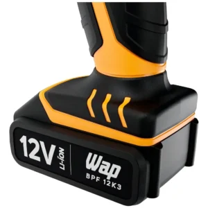 Parafusadeira Furadeira Sem Fio 12V WAP BPF 12K3 Kit Maleta - Imagem 7