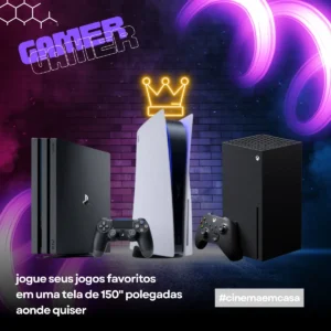 Projetor Smart Portátil Full Hd 4k Bluetooth Android Wifi - Imagem 6