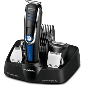 Aparador De Pelos Super Groom 10 Mondial 6W Bivolt BG-03 - Imagem 1