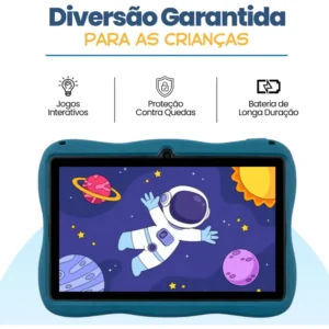 Tablet Infantil Crianca 8gb Ram 256gb Kids Youtube Educativo - Imagem 3