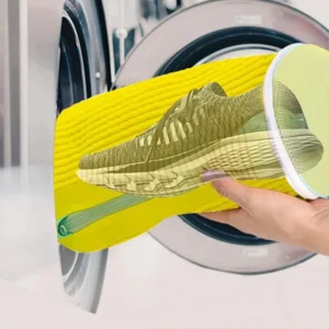 Kit 2 Saco Para Lavar Sapatos Na Máquina De Lavar Prático - Imagem 2