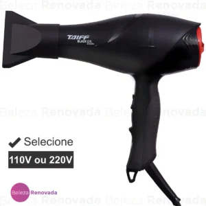 Taiff Secador Cabelo New Black Ion Profissional 2000w - Imagem 3