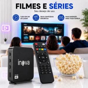 Inova tv box 4k TV Box 4K 6ª geração DIG-7021 - Imagem 8
