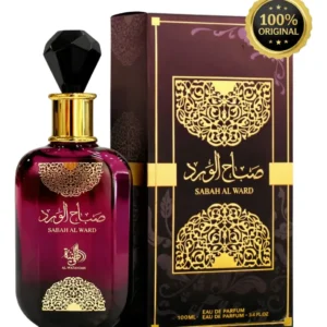 Perfume Arabe Feminino Al Wataniah Sabah Al Ward Edp 100ml - Imagem 1