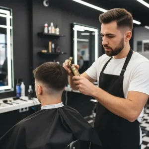 Máquina de Cortar Cabelo e Barba Bahrein Dragão Profissional Sem Fio - Imagem 3