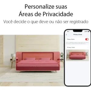 Mercusys MC210 Câmera Segurança Wifi 2K 3MP 360° por TP-Link - Imagem 5