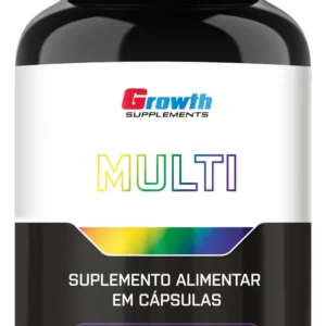 Multivitamínico 120 Cáps. Growth Supplements - Sabor Neutro (Nova Fórmula) - Imagem 1