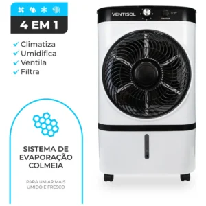 Climatizador Umificador Portatil 9l Cli09-01 Ventisol Branco - Imagem 3