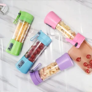 Mini Liquidificador Portátil Shake 6 Laminas + Cabo Usb - Imagem 5