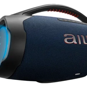 Caixa de Som Boombox Plus AIWA BBS-01-LBL 200W Bluetooth 30H IP66 USB RGB - Imagem 1