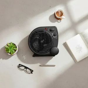 Aquecedor Elétrico 110v Portátil A Ar Ventilador Quente Preto Aq04 - Mimo Style - Imagem 6