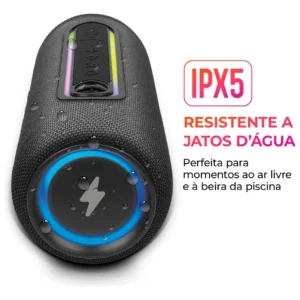 Caixa De Som Speaker Aiwa SP-05-LB 30w Bluetooth Ipx5 - Imagem 6