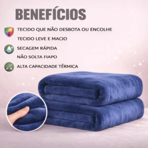 3 Coberta Manta Microfibra Casal Solf 2,00m X 1,80m Variadas - Imagem 8