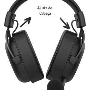 Fone De Ouvido Headset Gamer Havit H2002d P3 Para PS3/PS4/PS5/XBOX/PC Cor Preto - Imagem 6