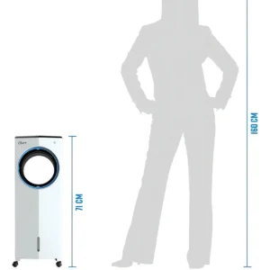 Climatizador De Ar Oster Portátil 4 Em 1 Cor Branco - Imagem 7