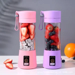 Mini Liquidificador Portátil Shake 6 Laminas + Cabo Usb - Imagem 2