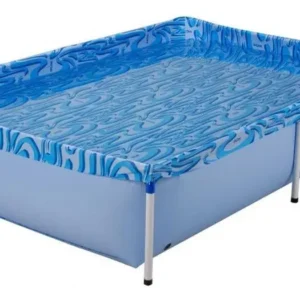 Piscina Retangular Pequena 1000 Litros Portátil - Mor - Imagem 3