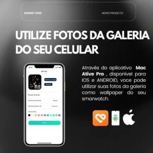 Relogio Smartwatch 10 Ultra Plus Tela Amoled Monitor 2026 O - Imagem 8