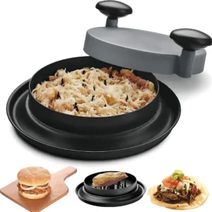 Desfiador Triturador Manual De Alimentos Carne Frango Agora! Cor Preto - Imagem 1