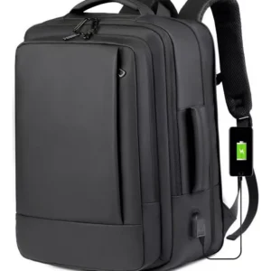 Mochila Dos Homens Com Faixa Impermeável Para Expansão - Imagem 1