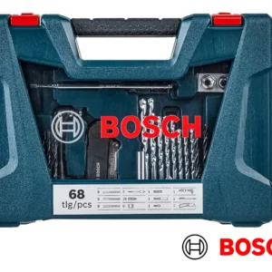 Jogo Kit Pontas Brocas 68 Peças Bosch Metal Com Maleta - Imagem 4