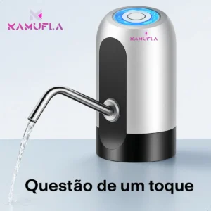 Bomba Elétrica Filtro Bebedouro De Garrafões Galão D Água Marca: Kamufla Branco Cor: Branco - Imagem 5