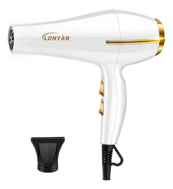 Secador De Cabelo Profissional Íon 1200w Com Concentrador