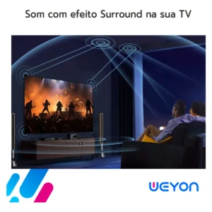 Smart TV Weyon 32WDSNMX 32'' HD LED - Imagem 3