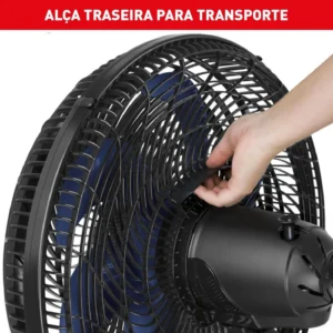 Ventilador De Coluna 40cm Arno X-treme 7, 7 Pás, 150w Ve7c Estrutura Preto Material Das Pás Plástico - Imagem 5