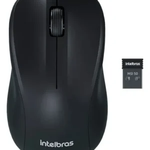 Kit Teclado e Mouse Sem Fio CSI50, 2.4GHz, ABNT2, Preto Intelbras - Imagem 4