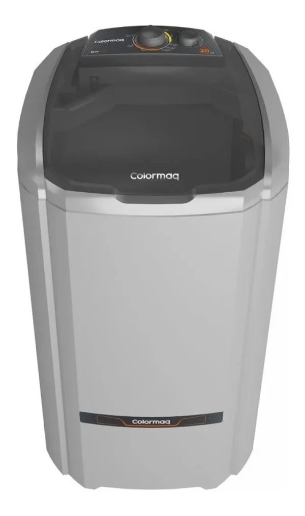 Tanquinho Lavadora Semi Automática Colormaq Ecomax Lcs 20kg Cor Prata