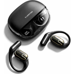 Fone de Ouvido Esportivo Bluetooth 6.0 Com Gancho Para Xiaomi Samsung iPhone Motorola Open Ear IPX7 À Prova D'Água 68h Bateria Para Corrida Academia Com Microfone Carregamento USB‑C Cor Preto - Imagem 1