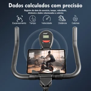 Bicicleta Ergométrica Meta Parts Spinning X11 Cor Preto/Vermelho - Imagem 6
