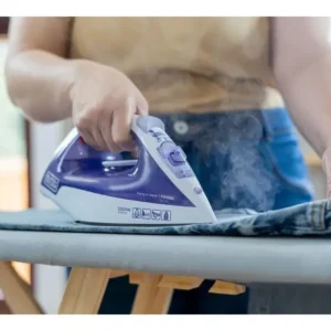 Ferro De Passar Roupa À Seco Ou Vapor Black Decker Fx1050 Lavanda - Imagem 7