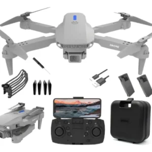 Drone Pro Full Hd Dobrável Wi-fi Câmera Completo 2 Baterias - Imagem 3