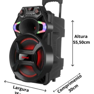 Caixa de Som Amplificada Amvox ACA 550 Strondo II 550W Bivolt - Imagem 3