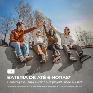 Caixa De Som Speaker Aiwa SP-05-LB 30w Bluetooth Ipx5 - Imagem 8
