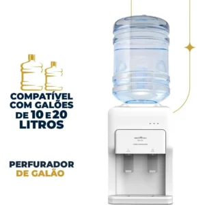 Bebedouro Britânia 20l Turbo Compressor Branco Bbe50a - Imagem 3