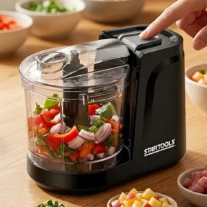 Mini Processador Triturador Elétrico 350ml - 127v / 220v - Imagem 4
