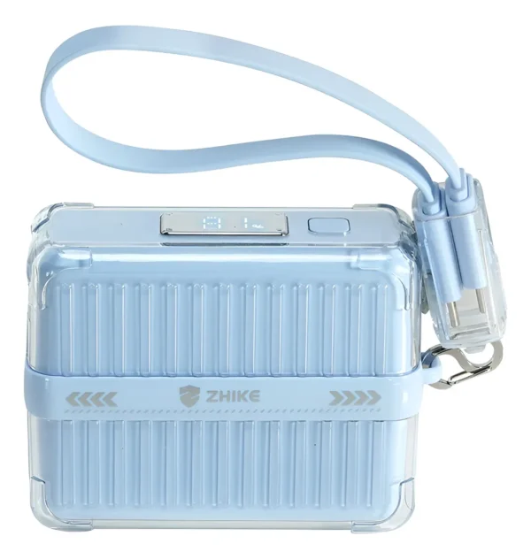 Power Bank 20000mah Carregador Portátil 66w Rápido Cabo Leve