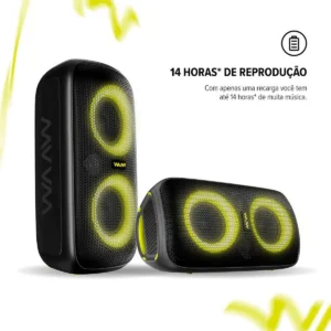 Caixa de Som Bluetooth WAAW By Alok Infinite 100 - Imagem 8
